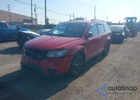2018 Dodge Journey Sxt из США, поврежденный, VIN 3C4PDCBG6JT529472